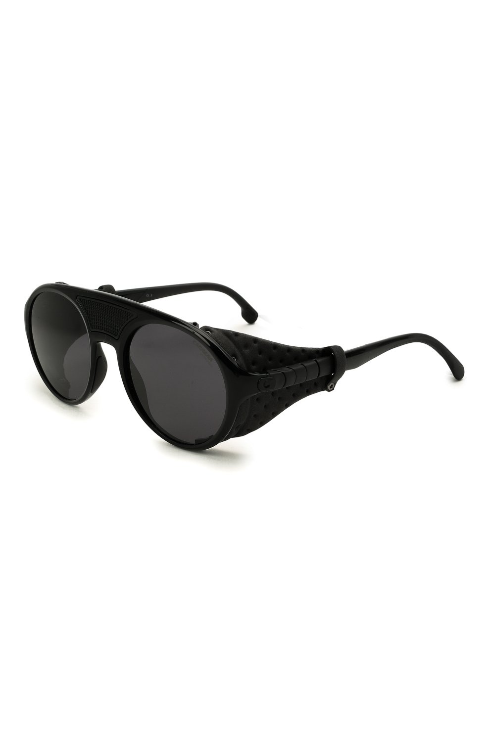 Женские солнцезащитные очки CARRERA черного цвета, арт. HYPERFIT 19 807 | Фото 1 (Тип очков: С/з; Очки форма: Круглые; Оптика Гендер: оптика-унисекс)