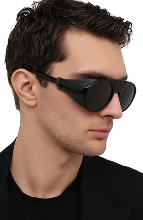 Женские солнцезащитные очки CARRERA черного цвета по цене 14600 руб., арт. HYPERFIT 19 807 | Фото 3 Женские солнцезащитные очки CARRERA черного цвета, арт. HYPERFIT 19 807 | Фото 3 (Тип очков: С/з; Очки форма: Круглые; Оптика Гендер: оптика-унисекс)