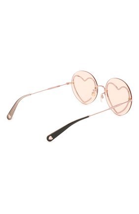 Женские солнцезащитные очки MARC JACOBS (THE) розового цвета, арт. MARC 494/G 733 | Фото 4 (Тип очков: С/з; Оптика Гендер: оптика-женское; Очки форма: Креативные)