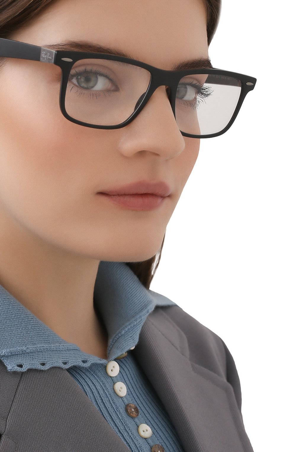 Женские оправа RAY-BAN черного цвета по цене 9950 руб., арт. 7165-5204 | Фото 2 Женские оправа RAY-BAN черного цвета, арт. 7165-5204 | Фото 2