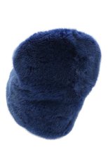 Женская шапка милли из меха норки FURLAND синего цвета, арт. 0178900110207600542 | Фото 2 (Материал: Натуральный мех)
