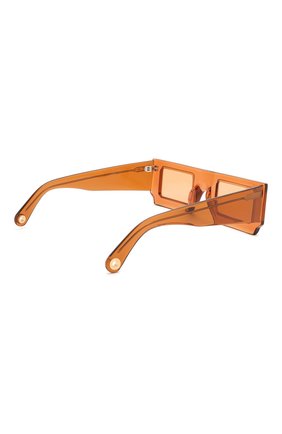 Женские солнцезащитные очки JACQUEMUS коричневого цвета по цене 31200 руб., арт. 211AC10/503700 | Фото 4 Женские солнцезащитные очки JACQUEMUS коричневого цвета, арт. 211AC10/503700 | Фото 4