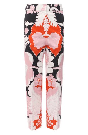 Женские хлопковые брюки VALENTINO оранжевого цвета по цене 117000 руб., арт. VB3RB49067T | Фото 1 Женские хлопковые брюки VALENTINO оранжевого цвета, арт. VB3RB49067T | Фото 1