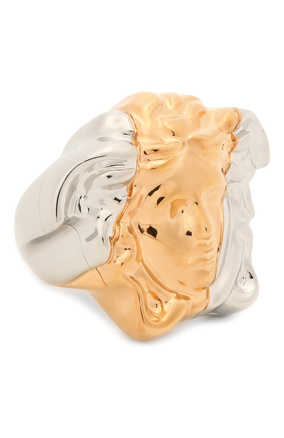 Женское кольцо medusa VERSACE золотого цвета, арт. DG5I026/DJMT | Фото 1 (Материал: Металл)