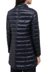 Женская пуховая куртка HERNO темно-синего цвета, арт. PI1267D/12017 | Фото 4 (Кросс-КТ: Куртка; Рукава: Длинные; Длина (верхняя одежда): До середины бедра; Материал внешний: Синтетический материал; Региональные ограничения белый список (Axapta Mercury): RU; Материал подклада: Синтетический материал; Материал утеплителя: Пух и перо; Стили: Кэжуэл)