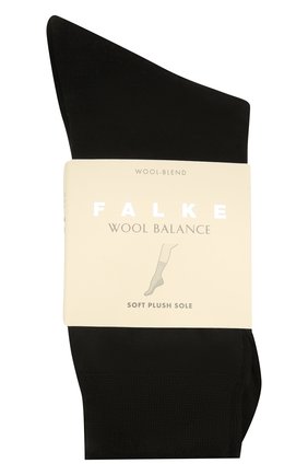 Женские носки wool balance FALKE черного цвета по цене 2080 руб., арт. 46510 | Фото 1 Женские носки wool balance FALKE черного цвета, арт. 46510 | Фото 1