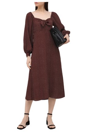 Женское платье из вискозы FAITHFULL THE BRAND коричневого цвета по цене 30900 руб., арт. FF1669-BDP | Фото 2 Женское платье из вискозы FAITHFULL THE BRAND коричневого цвета, арт. FF1669-BDP | Фото 2