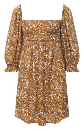 Женское платье из вискозы FAITHFULL THE BRAND коричневого цвета по цене 26700 руб., арт. FF1572-LMP | Фото 1 Женское платье из вискозы FAITHFULL THE BRAND коричневого цвета, арт. FF1572-LMP | Фото 1