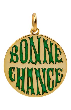 Женская подвеска bonne chance HYPSO зеленого цвета по цене 6145 руб., арт. MEDAILLE B0NNE CHANCE | Фото 1 Женская подвеска bonne chance HYPSO зеленого цвета, арт. MEDAILLE B0NNE CHANCE | Фото 1