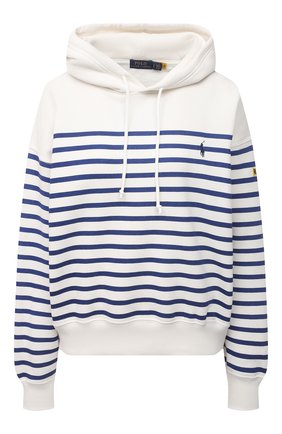 Женский хлопковое худи POLO RALPH LAUREN белого цвета по цене 20850 руб., арт. 211827916 | Фото 1 Женский хлопковое худи POLO RALPH LAUREN белого цвета, арт. 211827916 | Фото 1