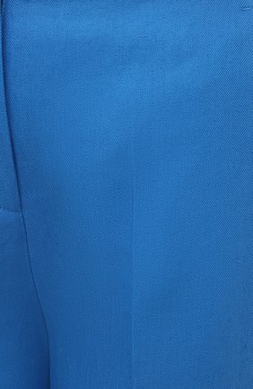 Женские льняные шорты LORO PIANA синего цвета, арт. FAL5943 | Фото 5 (Женское Кросс-КТ: Шорты-одежда; Длина Ж (юбки, платья, шорты): Мини; Региональные ограничения белый список (Axapta Mercury): RU; Материал внешний: Лен; Стили: Кэжуэл)