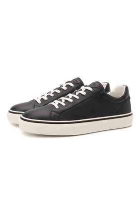 Мужские кожаные кеды TOD’S темно-синего цвета по цене 38050 руб., арт. XXM03E0EA40EK0 | Фото 1 Мужские кожаные кеды TOD’S темно-синего цвета, арт. XXM03E0EA40EK0 | Фото 1