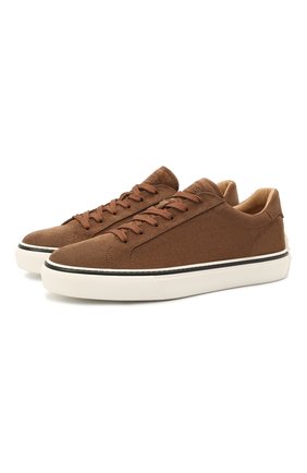 Мужские замшевые кеды TOD’S коричневого цвета по цене 36300 руб., арт. XXM03E0EA40RE0 | Фото 1 Мужские замшевые кеды TOD’S коричневого цвета, арт. XXM03E0EA40RE0 | Фото 1