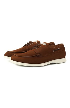 Мужские замшевые топсайдеры KITON светло-коричневого цвета по цене 67700 руб., арт. USSSAILN00104 | Фото 1 Мужские замшевые топсайдеры KITON светло-коричневого цвета, арт. USSSAILN00104 | Фото 1