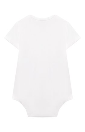 Детское хлопковое боди RALPH LAUREN белого цвета по цене 3675 руб., арт. 310837428 | Фото 2 Детское хлопковое боди RALPH LAUREN белого цвета, арт. 310837428 | Фото 2