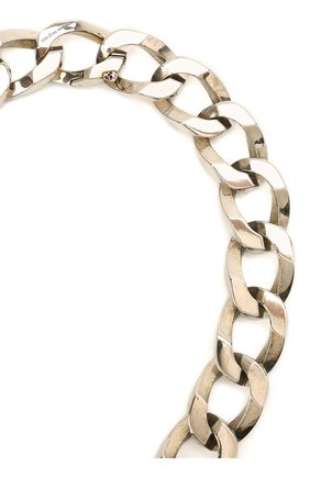 Женское колье ALEXANDER MCQUEEN серебряного цвета по цене 72800 руб., арт. 634059/J160Y | Фото 2 Женское колье ALEXANDER MCQUEEN серебряного цвета, арт. 634059/J160Y | Фото 2