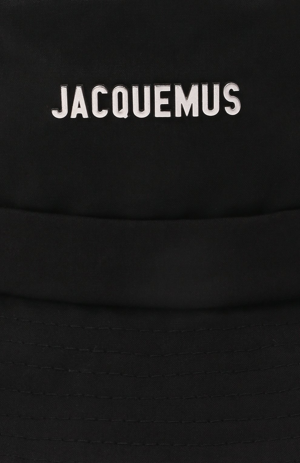 Женская хлопковая панама JACQUEMUS черного цвета по цене 9745 руб., арт. 211AC03/504990 | Фото 3 Женская хлопковая панама JACQUEMUS черного цвета, арт. 211AC03/504990 | Фото 3