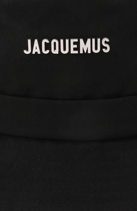 Женская хлопковая панама JACQUEMUS черного цвета по цене 9745 руб., арт. 211AC03/504990 | Фото 3 Женская хлопковая панама JACQUEMUS черного цвета, арт. 211AC03/504990 | Фото 3