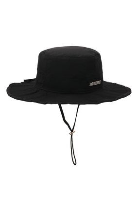 Женская хлопковая панама JACQUEMUS черного цвета по цене 11150 руб., арт. 211AC01/504990 | Фото 1 Женская хлопковая панама JACQUEMUS черного цвета, арт. 211AC01/504990 | Фото 1