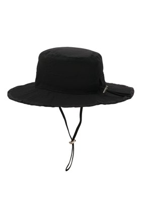 Женская хлопковая панама JACQUEMUS черного цвета по цене 11150 руб., арт. 211AC01/504990 | Фото 2 Женская хлопковая панама JACQUEMUS черного цвета, арт. 211AC01/504990 | Фото 2
