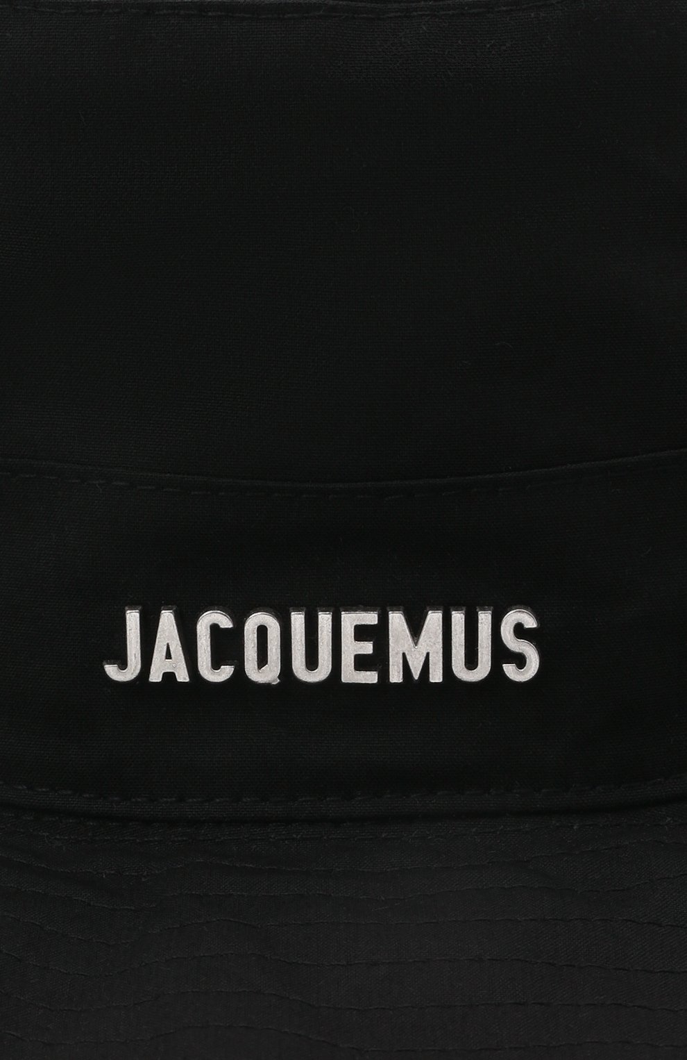 Женская хлопковая панама JACQUEMUS черного цвета по цене 11150 руб., арт. 211AC01/504990 | Фото 3 Женская хлопковая панама JACQUEMUS черного цвета, арт. 211AC01/504990 | Фото 3