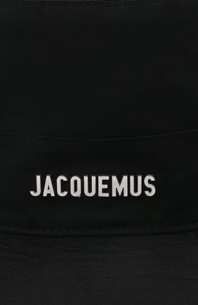 Женская хлопковая панама JACQUEMUS черного цвета по цене 11150 руб., арт. 211AC01/504990 | Фото 3 Женская хлопковая панама JACQUEMUS черного цвета, арт. 211AC01/504990 | Фото 3