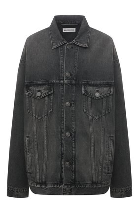 Женская джинсовая куртка BALENCIAGA черного цвета по цене 151000 руб., арт. 646895/TBP47 | Фото 1 Женская джинсовая куртка BALENCIAGA черного цвета, арт. 646895/TBP47 | Фото 1