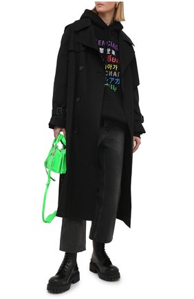 Женские джинсы BALENCIAGA черного цвета по цене 49950 руб., арт. 600235/TBP47 | Фото 2 Женские джинсы BALENCIAGA черного цвета, арт. 600235/TBP47 | Фото 2