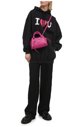 Женский хлопковое худи BALENCIAGA черного цвета по цене 84850 руб., арт. 578135/TJVL6 | Фото 2 Женский хлопковое худи BALENCIAGA черного цвета, арт. 578135/TJVL6 | Фото 2