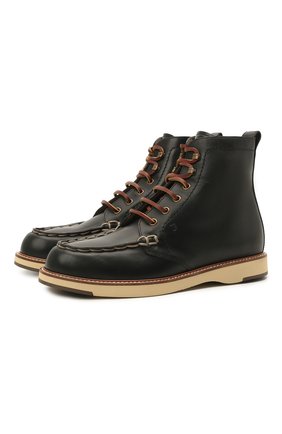 Женские кожаные ботинки TOD’S черного цвета по цене 58300 руб., арт. XXW05E0EF70NHV | Фото 1 Женские кожаные ботинки TOD’S черного цвета, арт. XXW05E0EF70NHV | Фото 1 (Подошва: Платформа; Материал внутренний: Натуральная кожа; Каблук высота: Низкий; Материал внешний: Кожа; Женское Кросс-КТ: Хайкеры-ботинки)