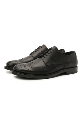 Мужские кожаные дерби TOD’S черного цвета по цене 38050 руб., арт. XXM62C00C100LW | Фото 1 Мужские кожаные дерби TOD’S черного цвета, арт. XXM62C00C100LW | Фото 1