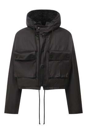 Мужская куртка с меховой подкладкой BOTTEGA VENETA темно-коричневого цвета по цене 412500 руб., арт. 648105/V04C0 | Фото 1 Мужская куртка с меховой подкладкой BOTTEGA VENETA темно-коричневого цвета, арт. 648105/V04C0 | Фото 1 (Материал внешний: Хлопок; Рукава: Длинные; Длина (верхняя одежда): Короткие; Материал утеплителя: Натуральный мех; Мужское Кросс-КТ: утепленные куртки; Кросс-КТ: Куртка; Стили: Минимализм)
