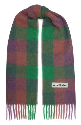 Женский шарф ACNE STUDIOS разноцветного цвета по цене 25150 руб., арт. CA0084/W | Фото 1 Женский шарф ACNE STUDIOS разноцветного цвета, арт. CA0084/W | Фото 1