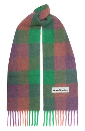 Мужской шарф ACNE STUDIOS разноцветного цвета по цене 25150 руб., арт. CA0084/M | Фото 1 Мужской шарф ACNE STUDIOS разноцветного цвета, арт. CA0084/M | Фото 1