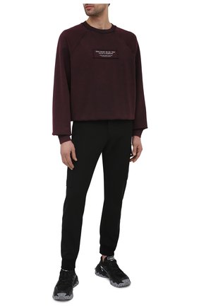 Мужской хлопковый свитшот DOLCE & GABBANA бордового цвета по цене 62650 руб., арт. G9UQ5Z/FU7DU | Фото 2 Мужской хлопковый свитшот DOLCE & GABBANA бордового цвета, арт. G9UQ5Z/FU7DU | Фото 2