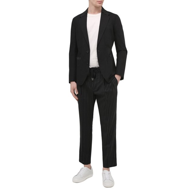 Пиджак из хлопка и шерсти Dolce & Gabbana G2LW5T/GER01 Фото 2