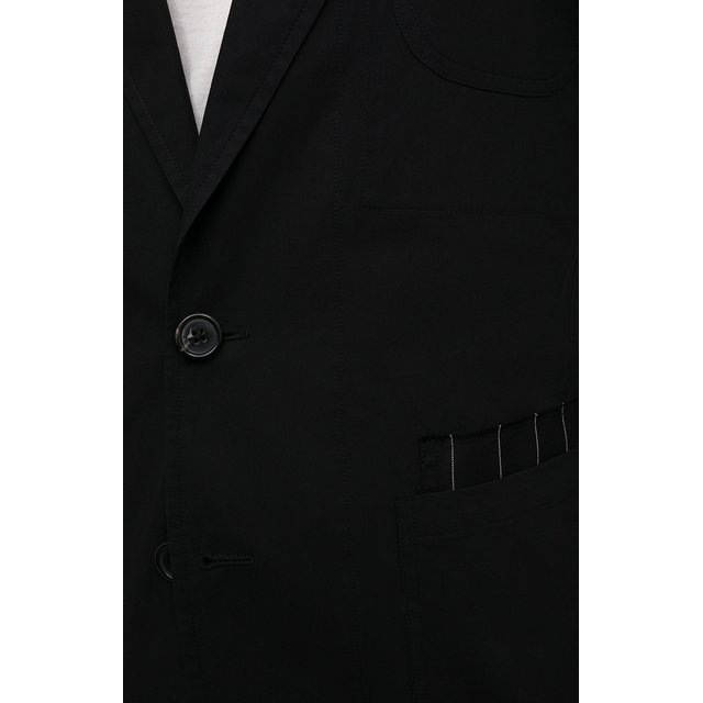 Пиджак из хлопка и шерсти Dolce & Gabbana G2LW5T/GER01 Фото 5