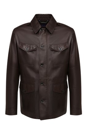 Мужская кожаная куртка RALPH LAUREN темно-коричневого цвета по цене 395500 руб., арт. 790824826 | Фото 1 Мужская кожаная куртка RALPH LAUREN темно-коричневого цвета, арт. 790824826 | Фото 1