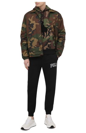 Мужской хлопковое худи POLO RALPH LAUREN хаки цвета по цене 17200 руб., арт. 710828120 | Фото 2 Мужской хлопковое худи POLO RALPH LAUREN хаки цвета, арт. 710828120 | Фото 2