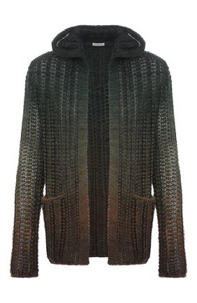 Мужской кардиган SAINT LAURENT хаки цвета по цене 105000 руб., арт. 648517/YAWV2 | Фото 1 Мужской кардиган SAINT LAURENT хаки цвета, арт. 648517/YAWV2 | Фото 1
