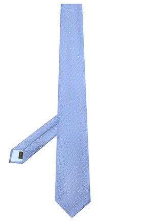 Мужской шелковый галстук ZILLI синего цвета по цене 22250 руб., арт. 51303/TIE | Фото 2 Мужской шелковый галстук ZILLI синего цвета, арт. 51303/TIE | Фото 2