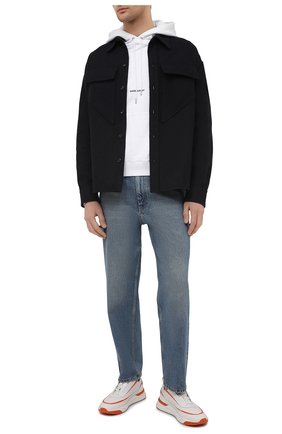 Мужские кожаные кроссовки SANTONI светло-бежевого цвета по цене 44700 руб., арт. MBI021462AGTXAADI50 | Фото 2 Мужские кожаные кроссовки SANTONI светло-бежевого цвета, арт. MBI021462AGTXAADI50 | Фото 2 (Материал внутренний: Натуральная кожа; Подошва: Массивная; Стили: Спорт)