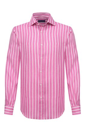 Мужская льняная рубашка RALPH LAUREN розового цвета по цене 44550 руб., арт. 790826542 | Фото 1 Мужская льняная рубашка RALPH LAUREN розового цвета, арт. 790826542 | Фото 1