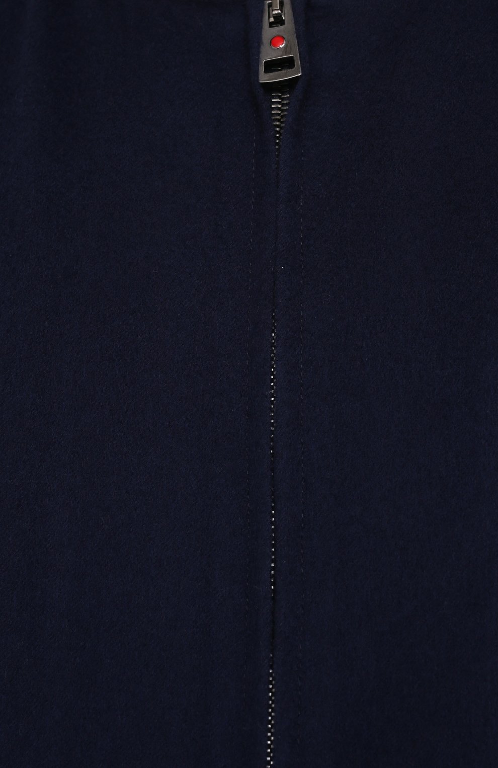 Мужской кашемировый бомбер KIRED синего цвета, арт. WDIDIERS0643204003/64-74 | Фото 5 (Кросс-КТ: Куртка; Big sizes: Big Sizes; Мужское Кросс-КТ: шерсть и кашемир; Материал внешний: Шерсть, Кашемир; Рукава: Длинные; Принт: Без принта; Длина (верхняя одежда): Короткие; Стили: Кэжуэл)