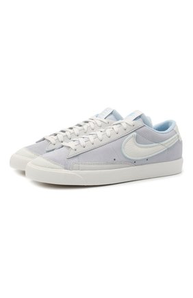 Мужские кеды blazer low vntg '77 NIKELAB голубого цвета по цене 7600 руб., арт. DH4101-001 | Фото 1 Мужские кеды blazer low vntg '77 NIKELAB голубого цвета, арт. DH4101-001 | Фото 1