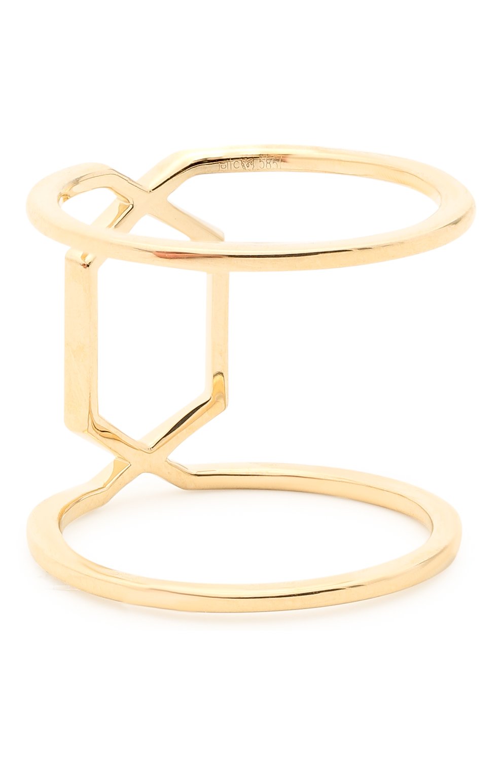Женское кольцо JEWLIA золотого цвета, арт. JR-14 | Фото 2 (Материал: Золото; Региональные ограничения белый список (Axapta Mercury): RU)