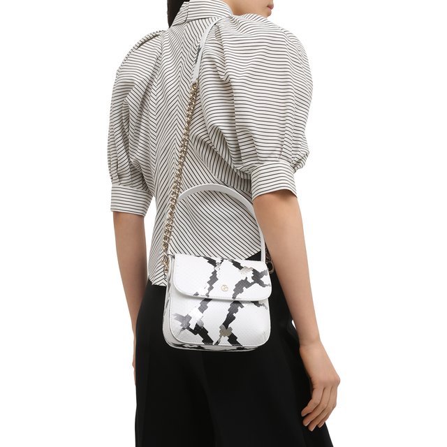 фото Сумка la prima из кожи питона giorgio armani