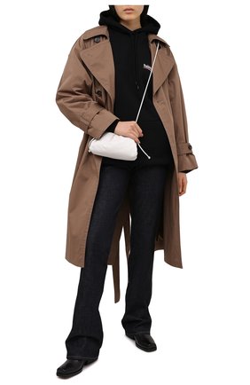 Женский хлопковое худи BALENCIAGA черного цвета по цене 78500 руб., арт. 578135/TIV53 | Фото 2 Женский хлопковое худи BALENCIAGA черного цвета, арт. 578135/TIV53 | Фото 2