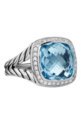 Женские кольцо DAVID YURMAN бесцветного цвета по цене 140000 руб., арт. R12308DSSABTDI | Фото 1 Женские кольцо DAVID YURMAN бесцветного цвета, арт. R12308DSSABTDI | Фото 1 (Материал сплава: Серебро; Драгоценные камни: Другие)