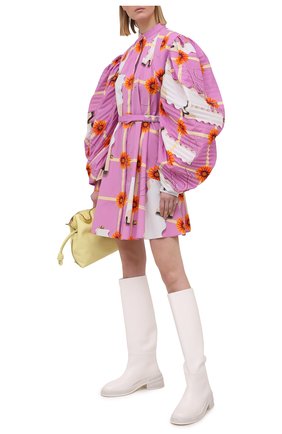 Женское хлопковое платье LOEWE розового цвета по цене 366500 руб., арт. S540Y09XA4 | Фото 2 Женское хлопковое платье LOEWE розового цвета, арт. S540Y09XA4 | Фото 2